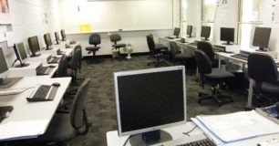 Image of classroom computing lab.