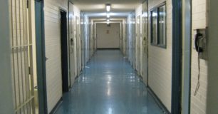 Image of a prison hallway.