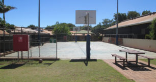 Image of a Basket Ball court at West Kimberley Regional Prison - 2015