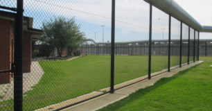 Wire fence at Banksia Hill Dentention centre