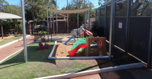 Image of children's playground in the visits area at Broome Regional Prison