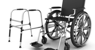 Wheelchair and walking frame mobility aides