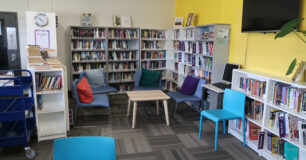 Image of the library at Melaleuca Women's Prison