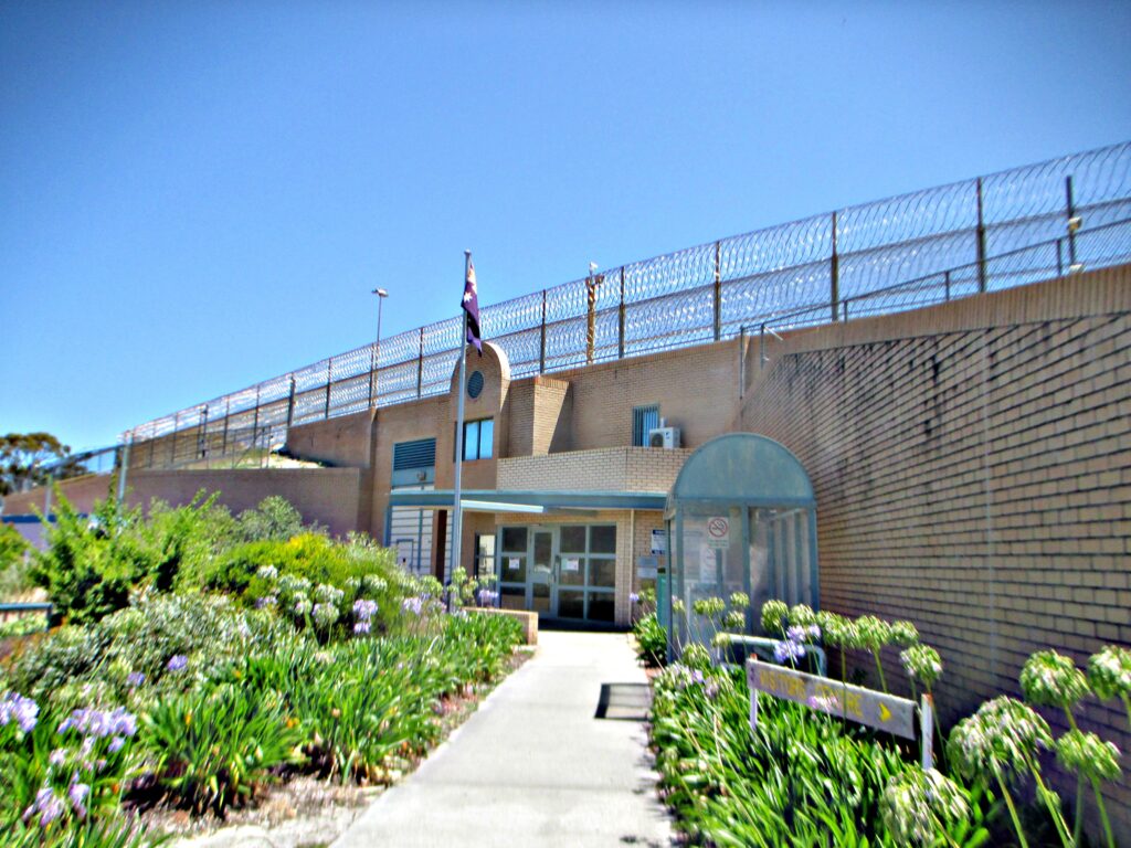 Image of the Entrance to Albany Regional Prison