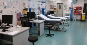 Image of a medical room at Hakea Prison